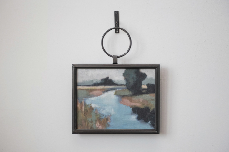 Framed Abstract Landscape