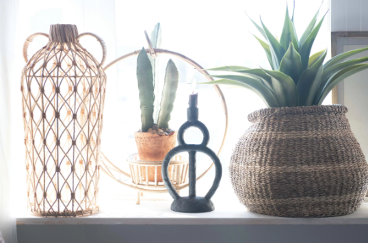 Abstract Candle Holder