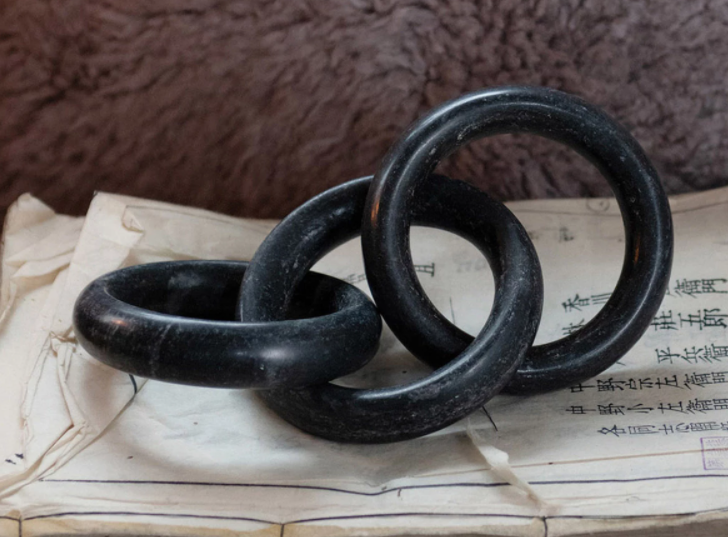 Matte Black 3 Link Chain