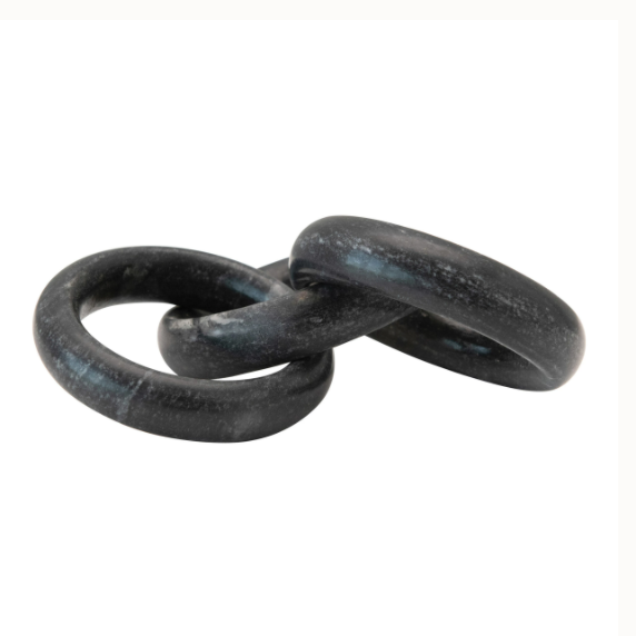 Matte Black 3 Link Chain