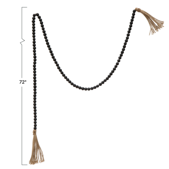 Wooden Bead Garland