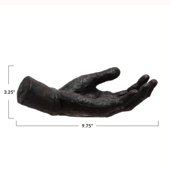 Raven Resin Hand